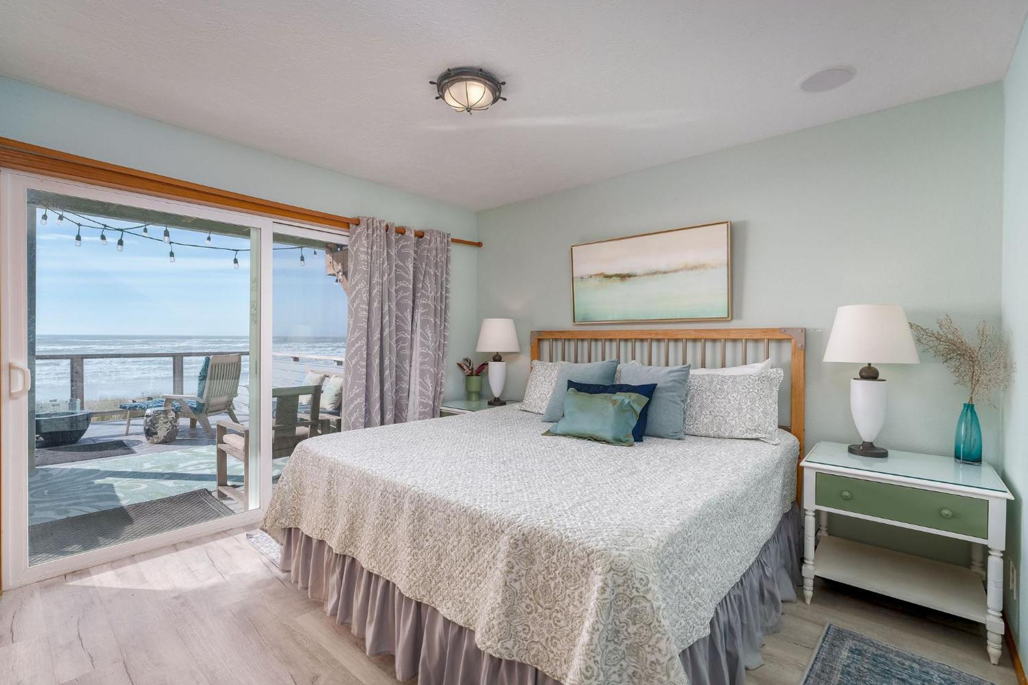 Steps From The Beach! Hottub, $1M Ocean View, Deck Waldport Exterior foto