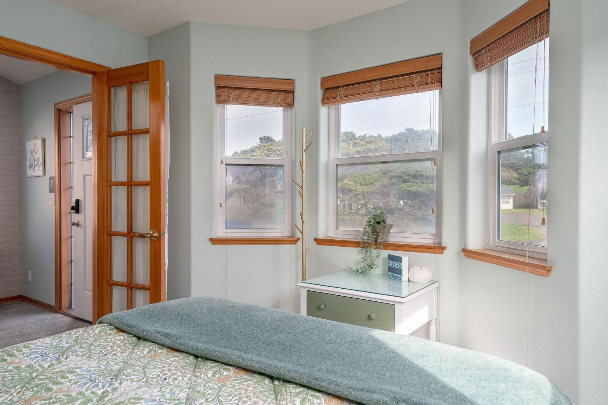 Steps From The Beach! Hottub, $1M Ocean View, Deck Waldport Exterior foto